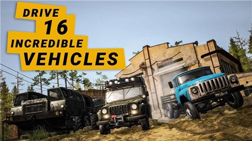 旋转轮胎泥泞奔驰(MudRunner)汉化版