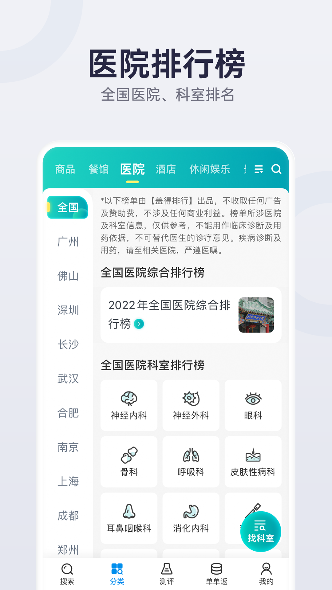 盖得排行APP