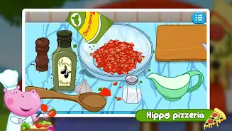 披萨师傅为孩子做饭