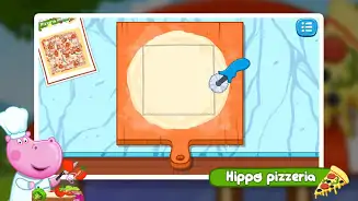 披萨师傅为孩子做饭