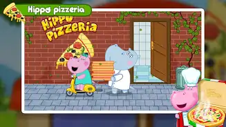 披萨师傅为孩子做饭