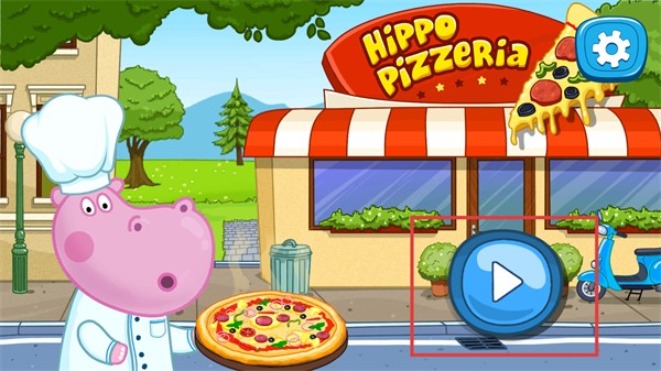 披萨师傅为孩子做饭