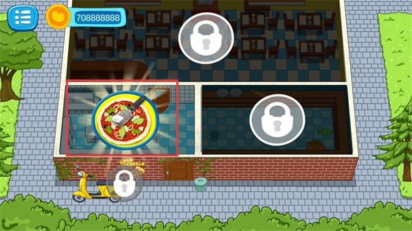 披萨师傅为孩子做饭