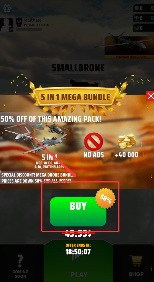 无人机打击军事战争(DroneAttackSRP)中文版