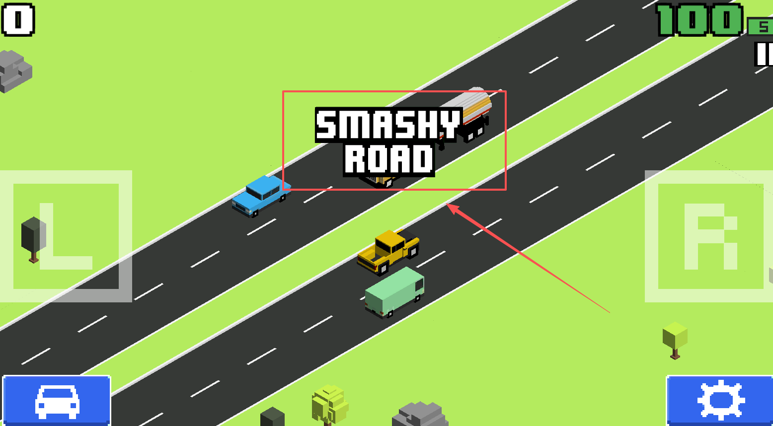 像素公路狂飙(Smashy Road Wanted)汉化版