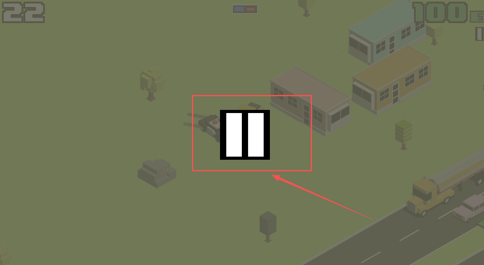 像素公路狂飙(Smashy Road Wanted)汉化版