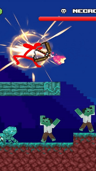 火柴人对决工艺冒险(Stick Craftman)汉化版