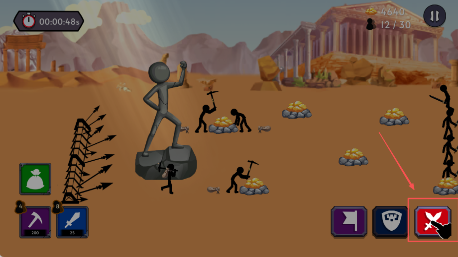 火柴人之战2帝国战争(Stickman Battle 2)汉化版