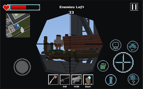 像素狙击手(Sniper Shooter Blocky Hitman)中文版