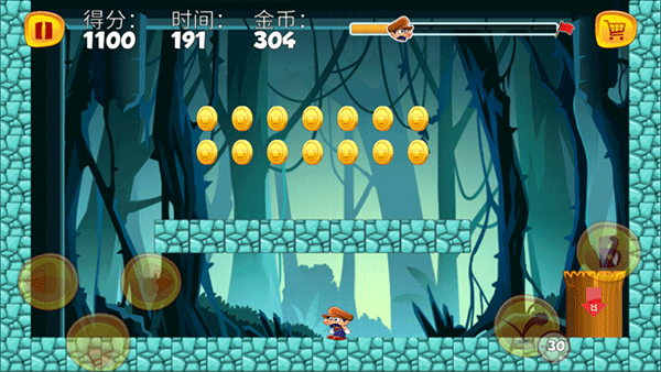 顶蘑菇(Super Bino Go)汉化版