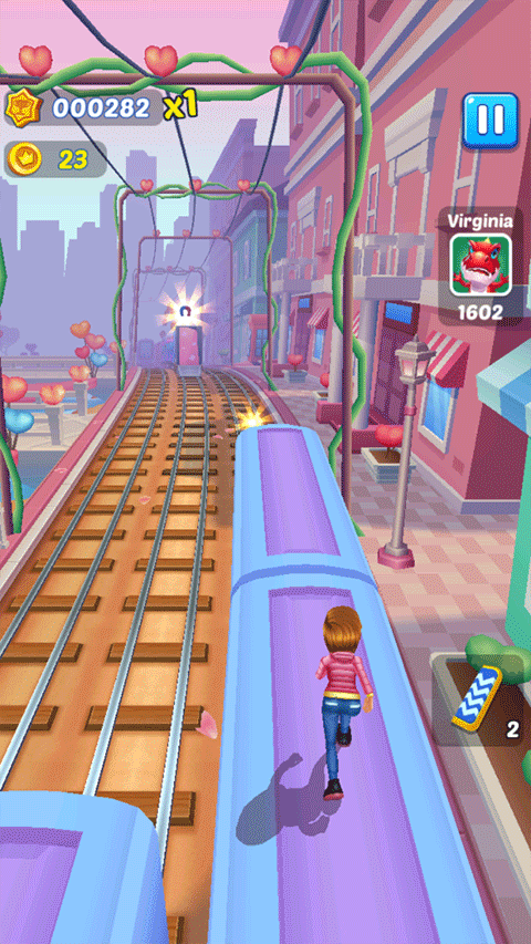 公主铁道酷跑(Subway Princess Runner)手机版