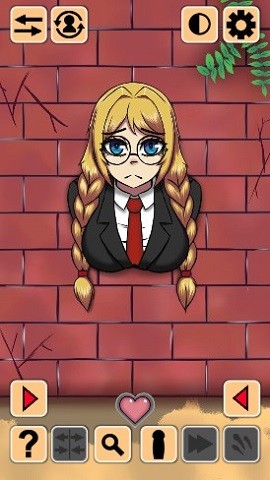 Another girl inthe wall（卡在墙壁上的人）