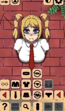 Another girl inthe wall（卡在墙壁上的人）