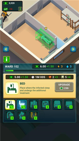 僵尸医院大亨汉化内置菜单最新版