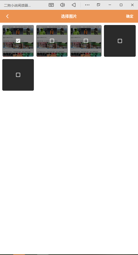 二狗小说阅读器