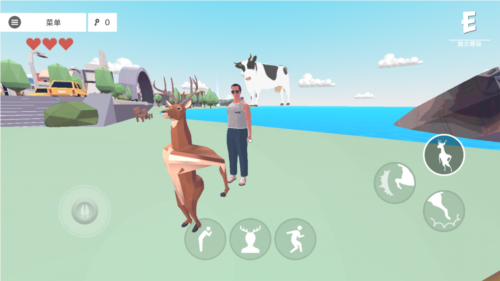 鹿模拟器未来世界手机无敌版