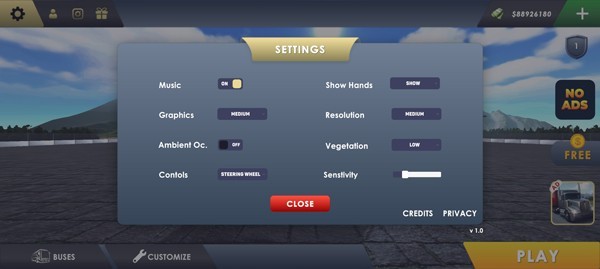 巴士模拟器极限道路手机汉化修改版