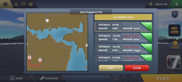 巴士模拟器极限道路手机汉化修改版
