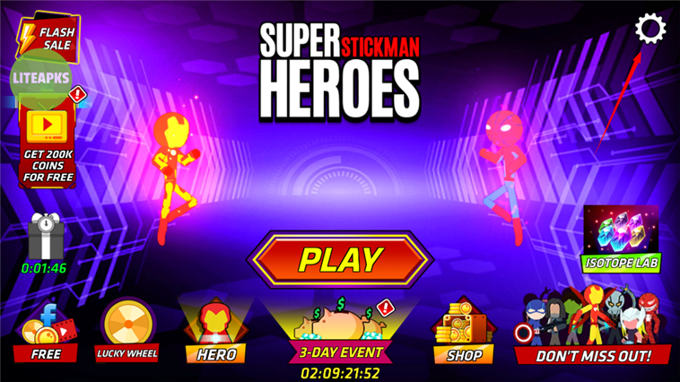 火柴人超级英雄战争(Stickman Superhero)中文版