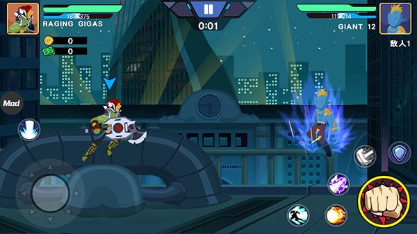 火柴人超级英雄战争(Stickman Superhero)中文版