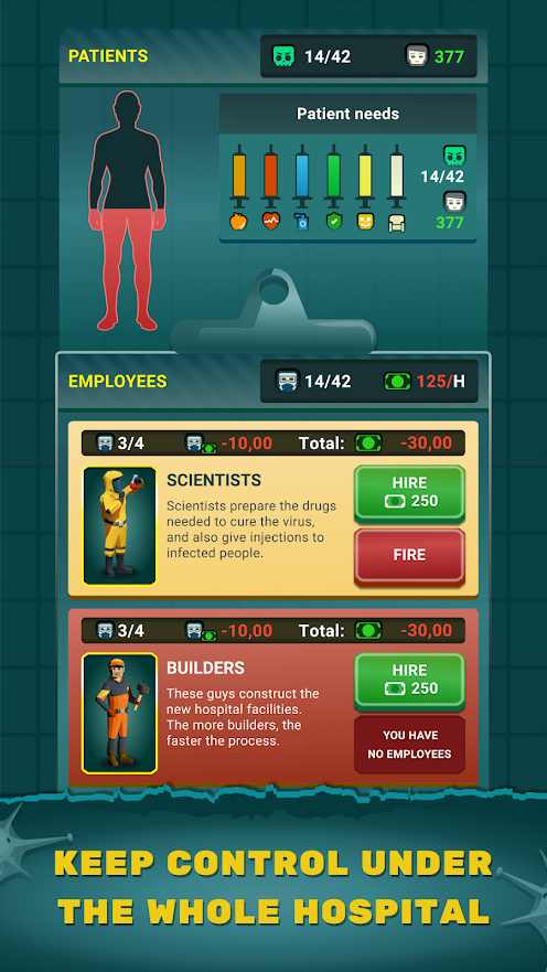 僵尸医院大亨(Zombie Hospital)汉化版