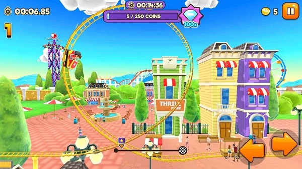 主题公园过山车(Thrill Rush)汉化版