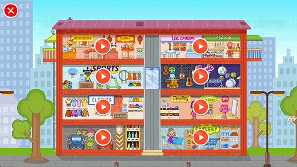 樱花小镇学校(Pepi Super Stores)汉化版