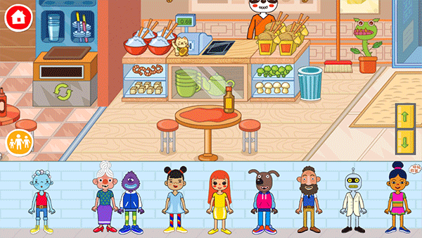 樱花小镇学校(Pepi Super Stores)汉化版