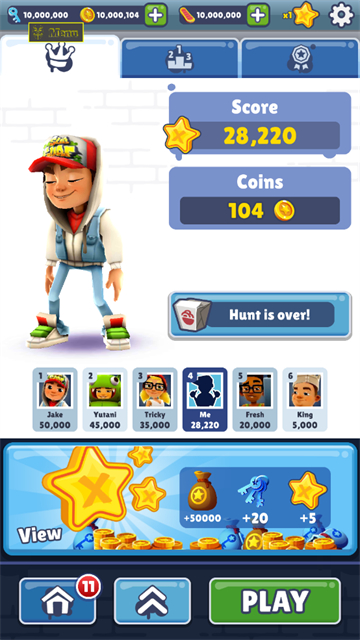 subwaysurf(地铁跑酷)