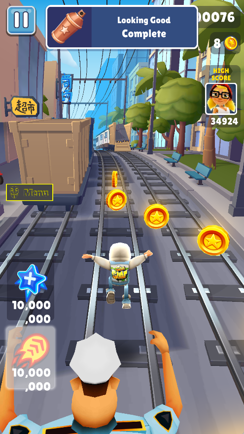 subwaysurf（地铁跑酷）