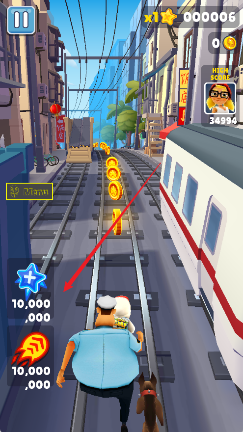 subwaysurf（地铁跑酷）