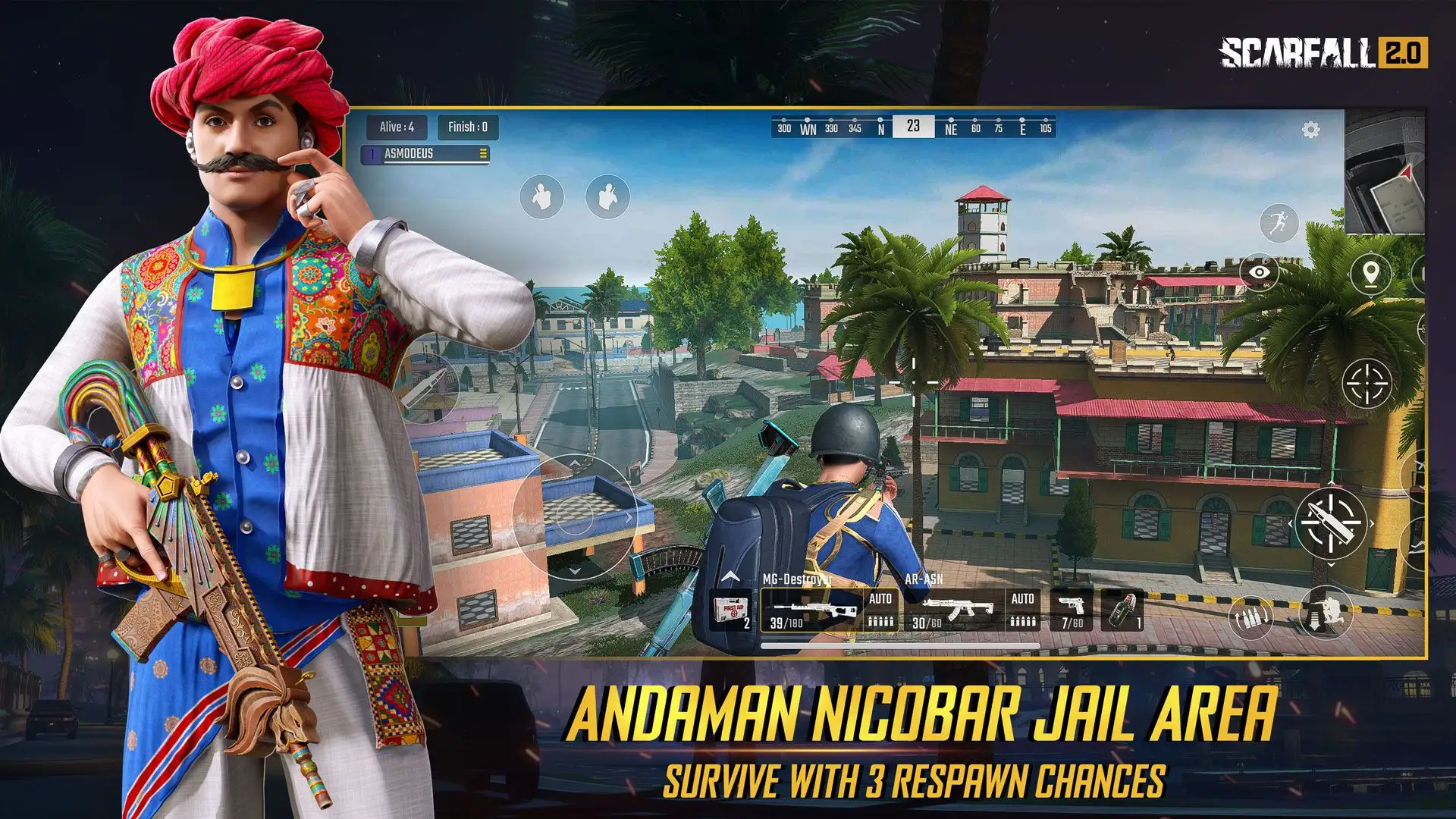 scarfall2.0印度吃鸡最新安装包