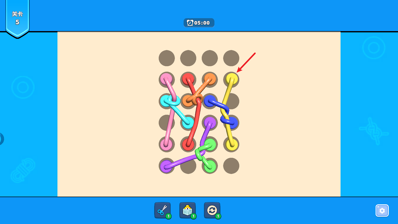 绳子消除全关卡解锁内购版