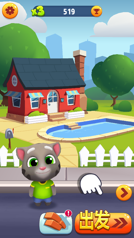 汤姆猫跑酷国际服