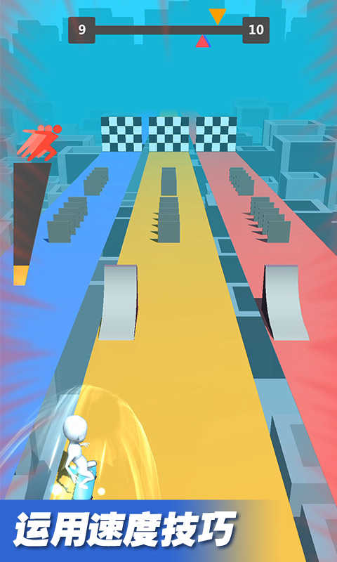 我跑酷贼六(funny run race 3D)中文版