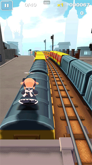 蔚蓝跑酷离线版