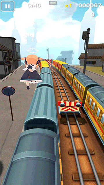 蔚蓝跑酷离线版