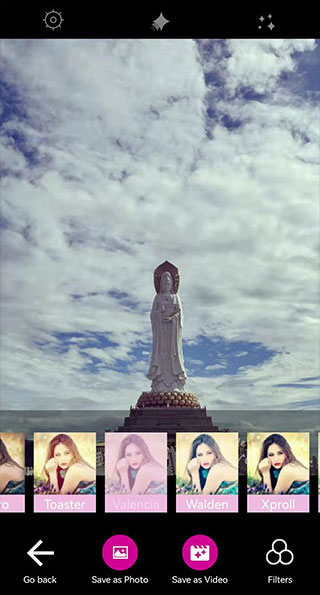 kiradroid闪闪拍照