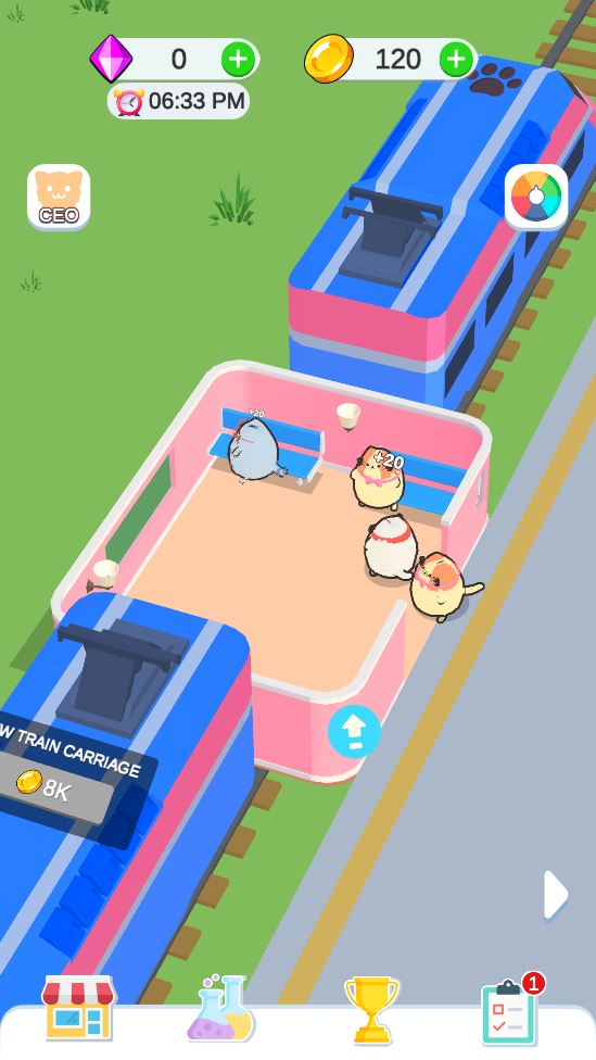 猫咪火车大亨（Cat Train Tycoon）内购版