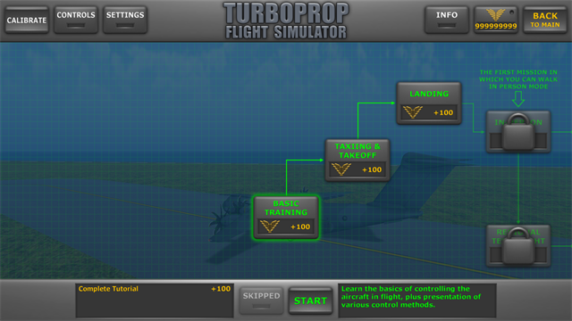 涡轮螺旋桨飞行模拟器3D模组版