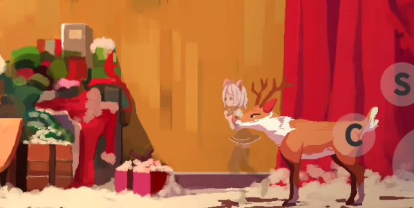 白毛少女大战僵尸