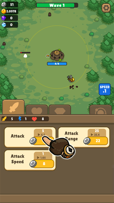 空闲炮塔防御(IdleFortressTowerDefense)中文版