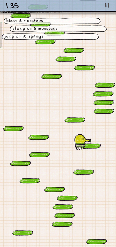 涂鸦跳跃(Doodle Jump)中文版