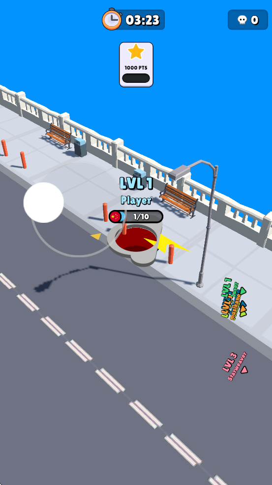 黑洞大作战(Hole.io)中文版