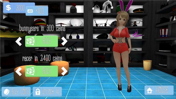 虚拟女友模拟器(Anime Island: Waifu Simulator)中文版