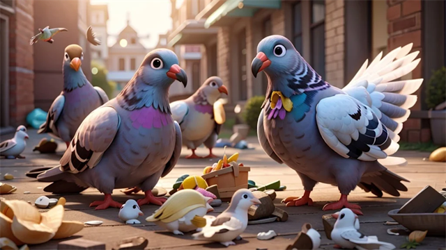 疯狂的鸽子(Pigeon Pop)中文版