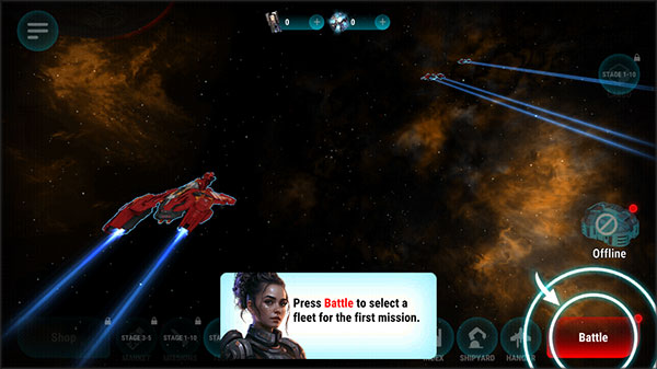 星际飞船模拟器(Stellar Wind Idle)中文版