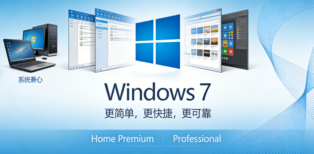 Win7 64位旗舰版SP1完整版下载-Win7纯净镜像无捆绑安全下载