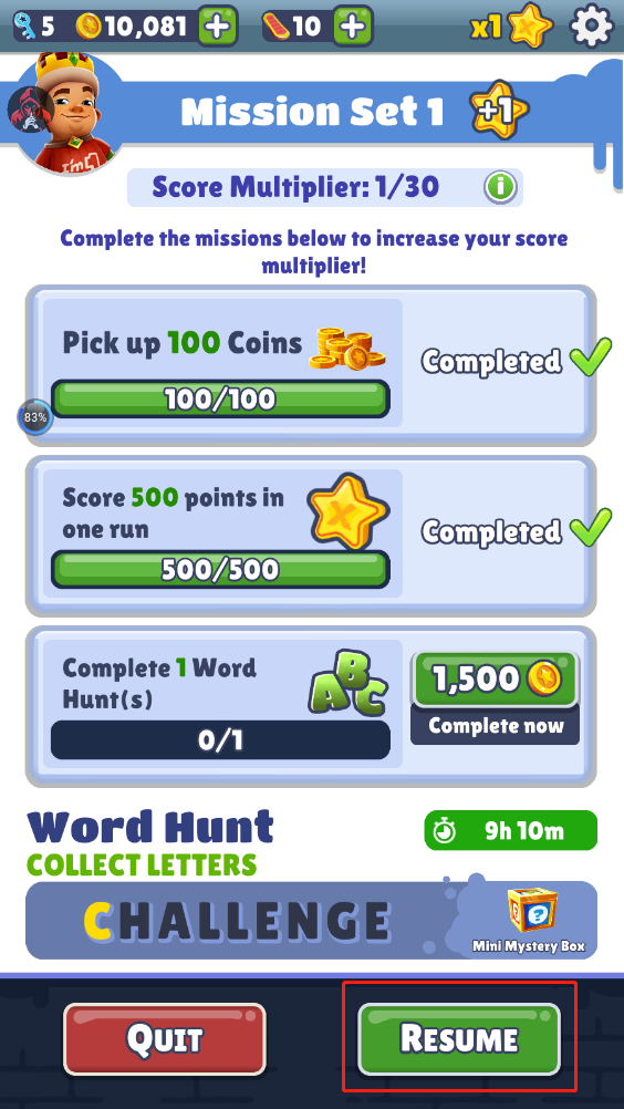 地铁跑酷手机版