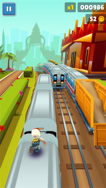 地铁跑酷凤灵改汉堡金币手机版
